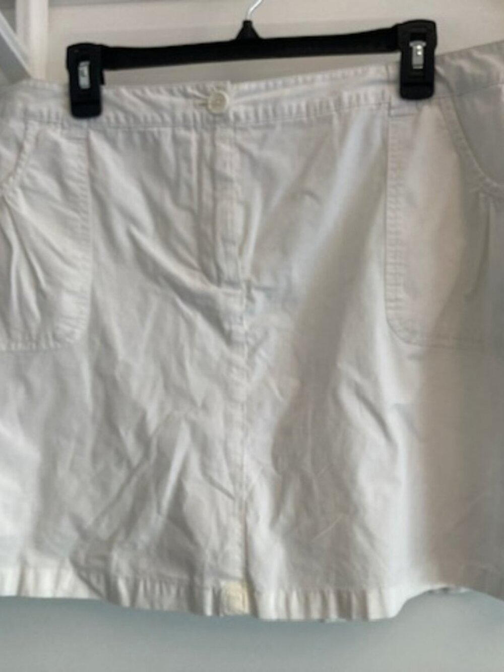 Classic Elements White  Skort Size 16